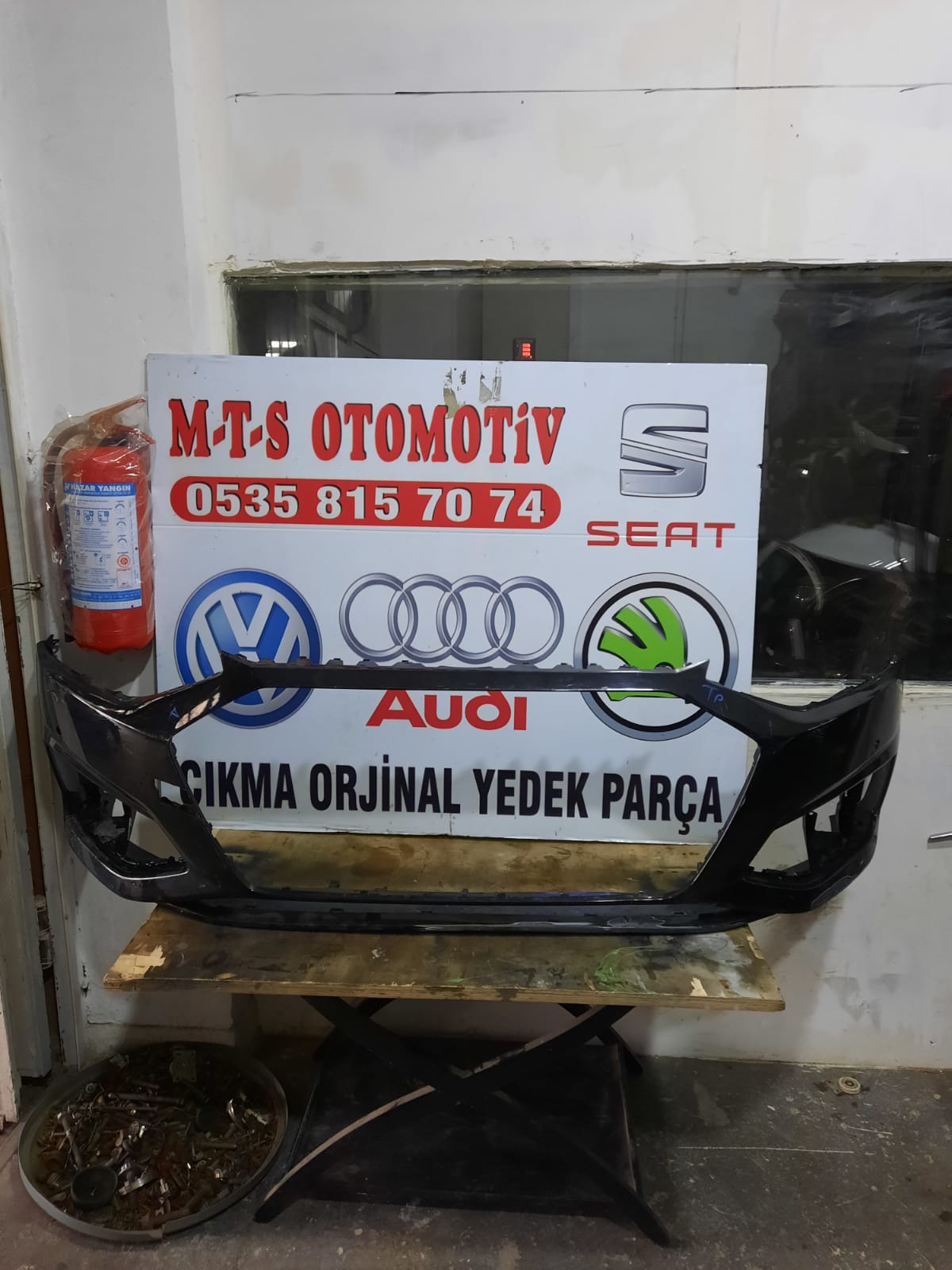 Audi a4 ön tampon 2019-2021